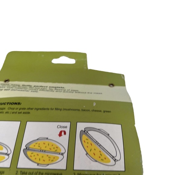 LAMI Microwave Omelet Maker NEW Dishwasher Safe - Picture 7 of 10